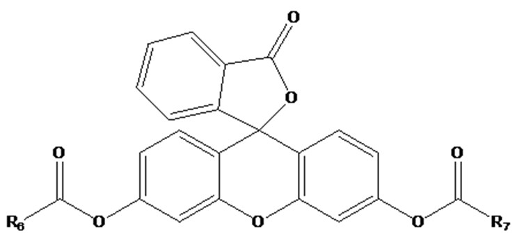 ацилированный флуоресцеин